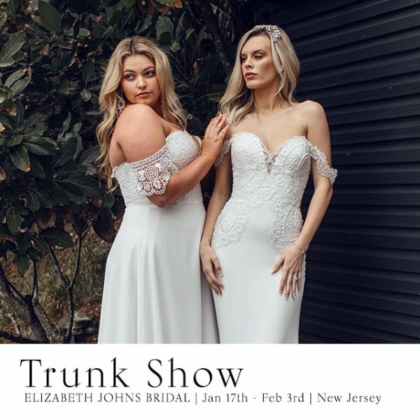New Jersey Wedding Dress Trunk Show