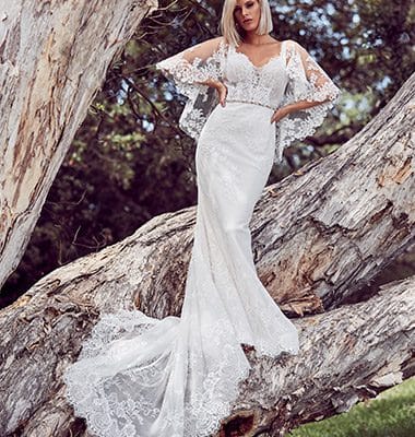 Mansfield Park - Lace, Low Back, Vintage - Emanuella Collection Wedding Dresses