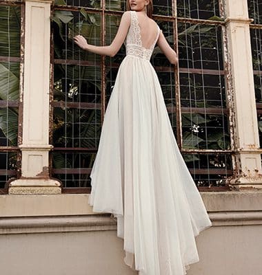 FS 5699 - Lace, Low Back, Vintage - Sydney Collection Wedding Dresses