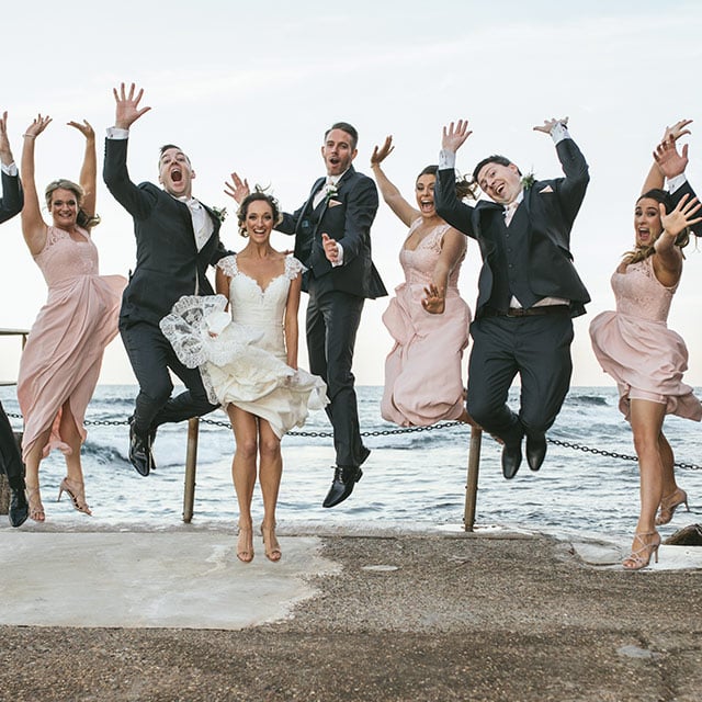 Fun Wedding Photo Ideas for your Bridal Party - Peter Trends Bridal Blog