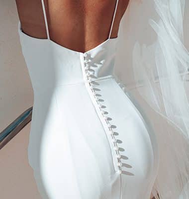 Pearl - Boho, Sheath, Simple - Rachel Rose Collection Wedding Dresses