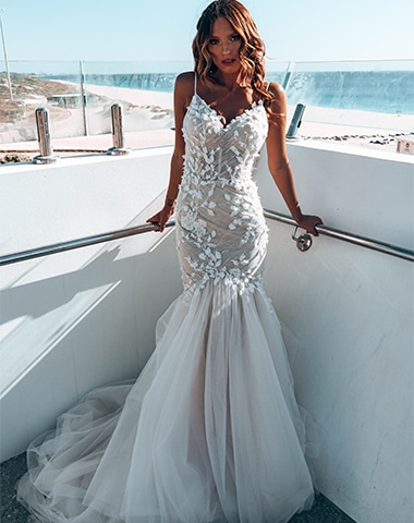 Tink - Fit n Flare, Tulle and Luxury - Rachel Rose Collection Wedding Dresses