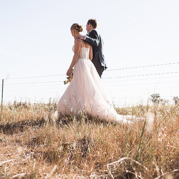 Just married - country NSW wedding