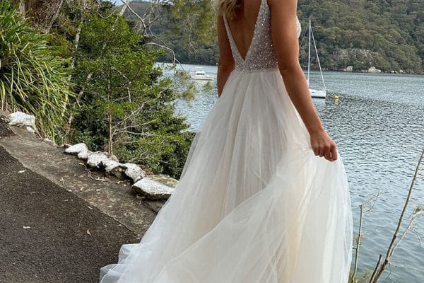 California - Full Skirt, Low Back - Emanuella Collection Wedding Dresses