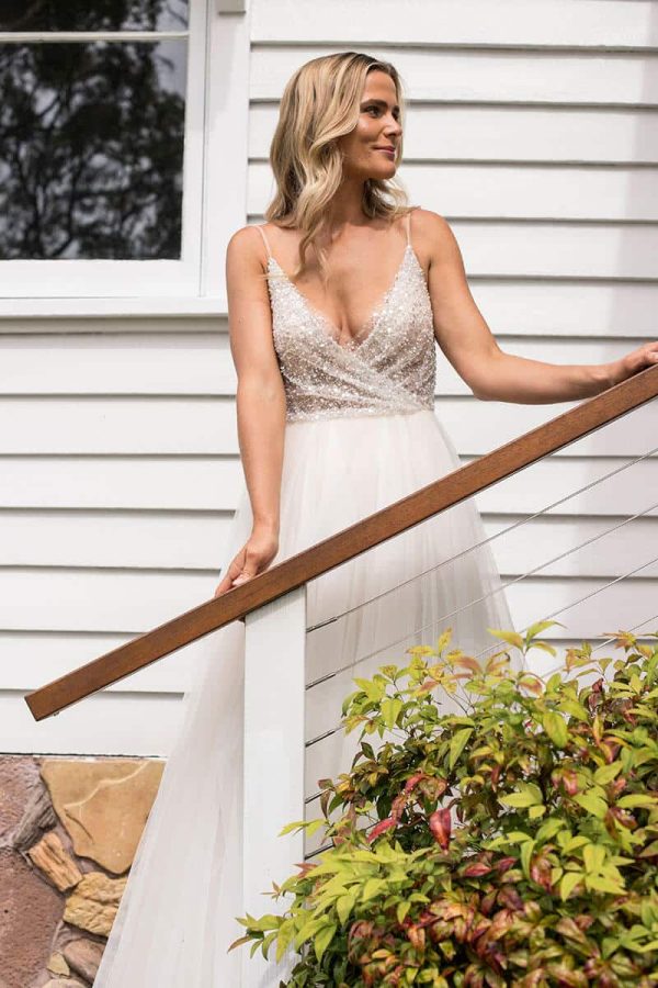 California - Full Skirt, Low Back - Emanuella Collection Wedding Dresses