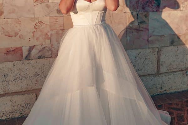 Snowflake - Full Skirt, Low Back - Rachel Rose Collection Wedding Dresses