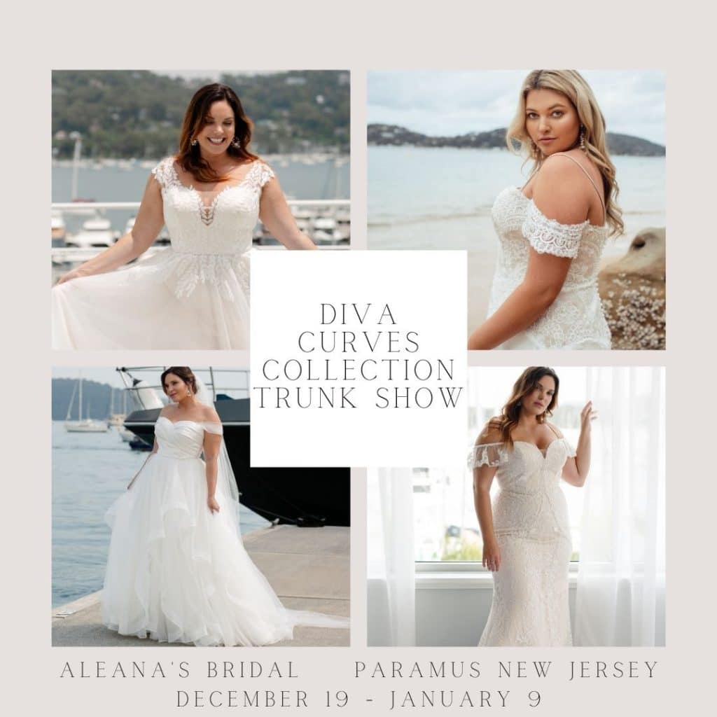 Diva Curves Trunk Show at Aleana’s Bridal New Jersey