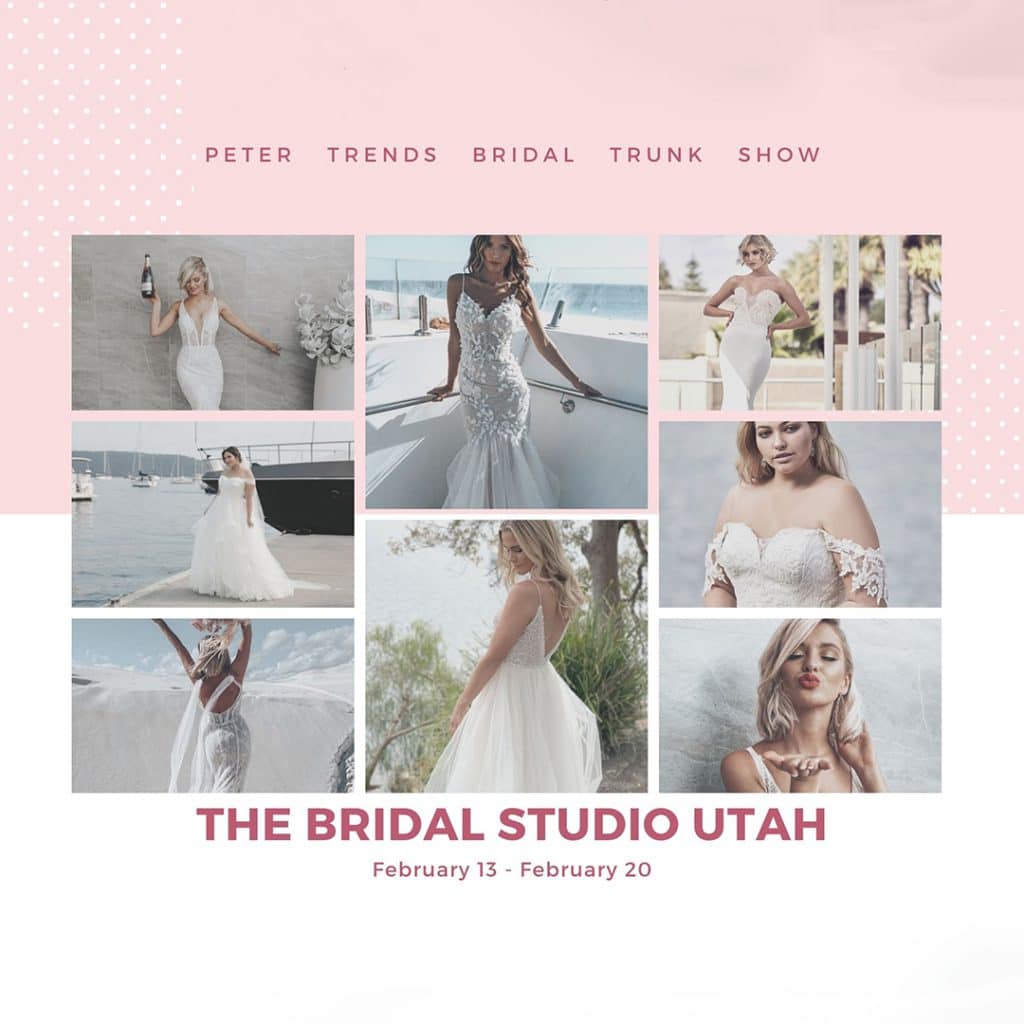 Peter Trends Bridal Trunk Show At The Birdal Studio Utah