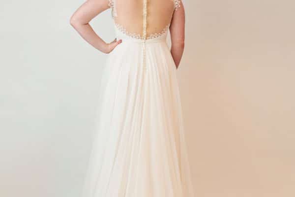 Havana Mae - Sheath, Simple, V neckline - Sydney Collection Wedding Dresses