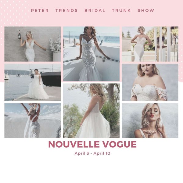 Peter Trends Bridal back in the San Francisco Bay Area