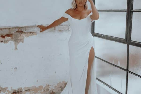 Clarity - Fit n Flare, Low Back - Rachel Rose Collection Wedding Dresses