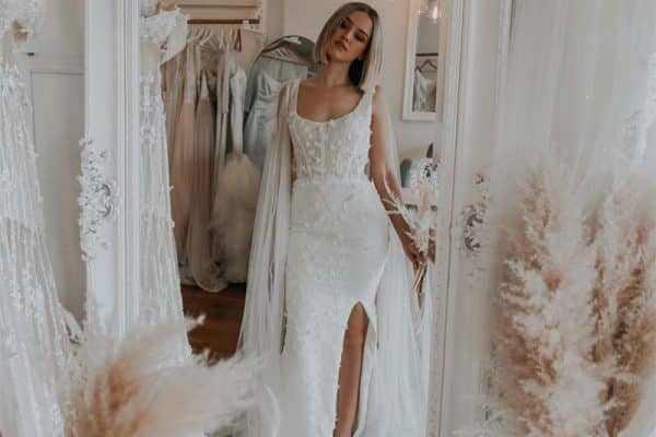 Petal - Fit n Flare, Low Back - Rachel Rose Collection Wedding Dresses