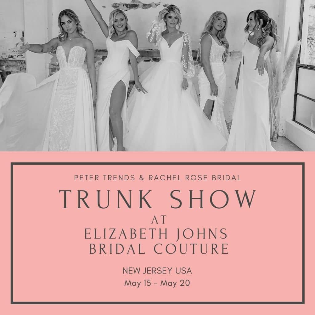 PeterTrends Sash and Bustle Trunk Show Toronto 2021