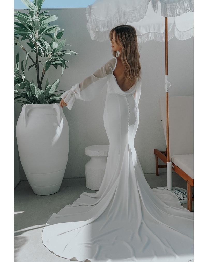 Potion - Fit n Flare, Low Back - Rachel Rose Collection Wedding Dresses
