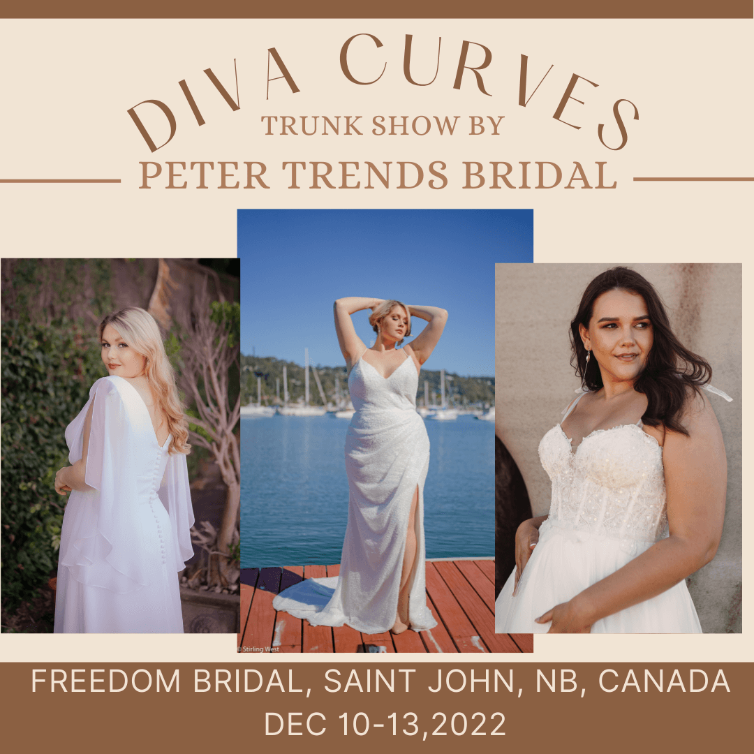 Curvy Brides of St John Canada will fall in love with Diva Curves