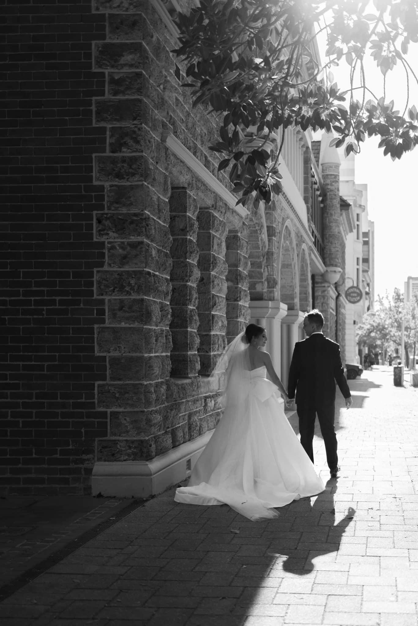 Real bride Olivia Brittany wedding dress Peter Trends Bridal