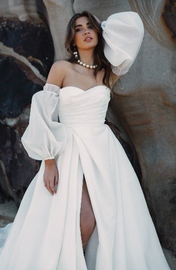 Australian designed wedding dresses from Rachel Rose and Emanuella by Peter Trends Bridal at Something New Trunk Show