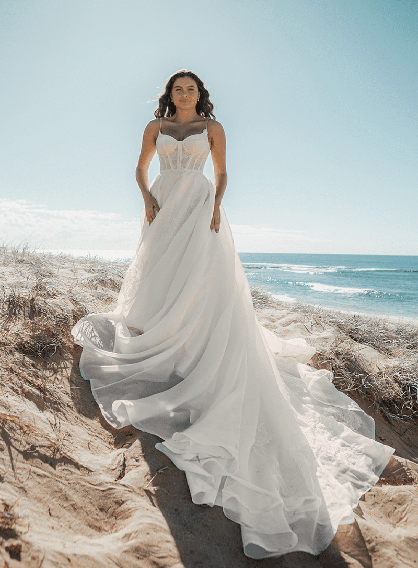 Peter Trends Bridal, Australia, offers Washington brides a wide selection of highly personal, customizable wedding dresses with effortlessly chic and wildly romantic vibes