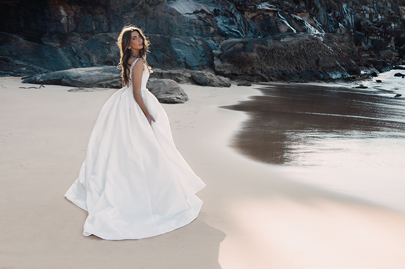 Bridal Trunk Show Geneva Illinois | Normandy wedding dress Emanuella by Peter Trends Bridal