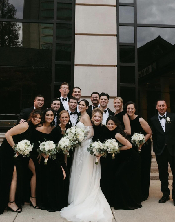 Anastasia & Benjamin’s nostalgic & traditional wedding at the Gold Ballroom of Hotel Du Pont, Delaware