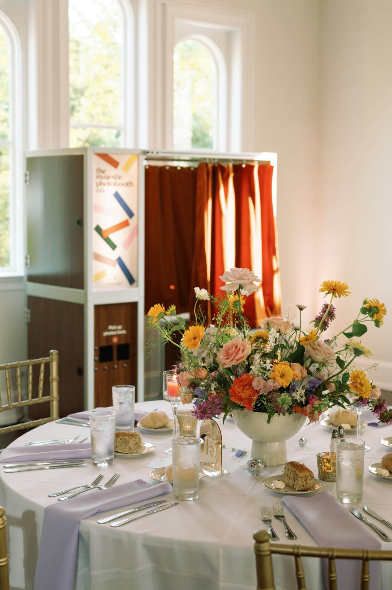 wedding table setting