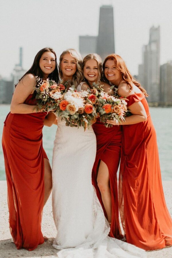 Romantic Winery Wedding in Chicago