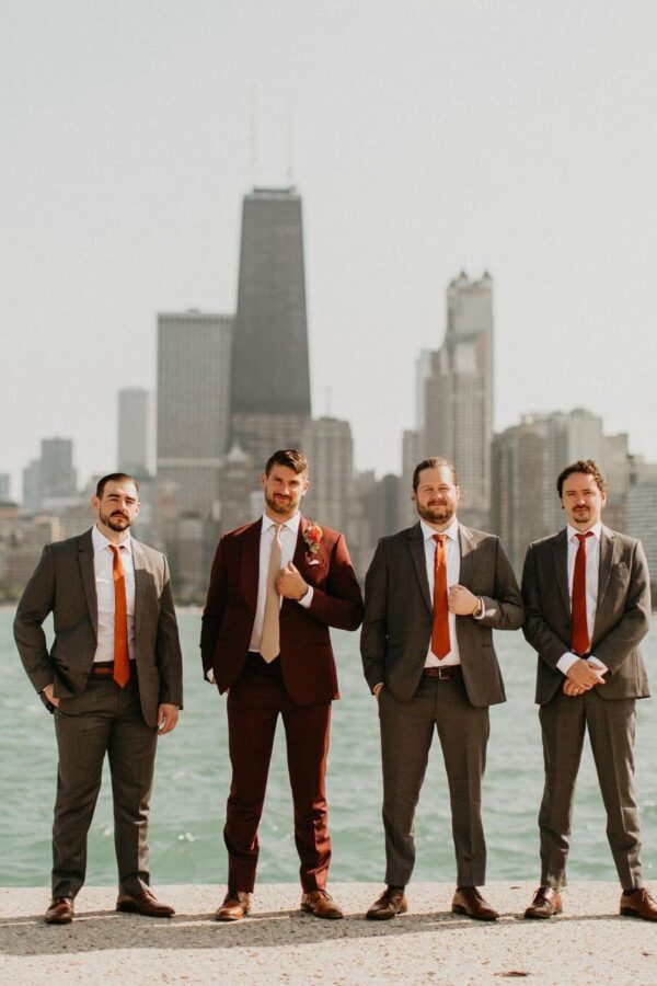 Romantic Winery Wedding in Chicago