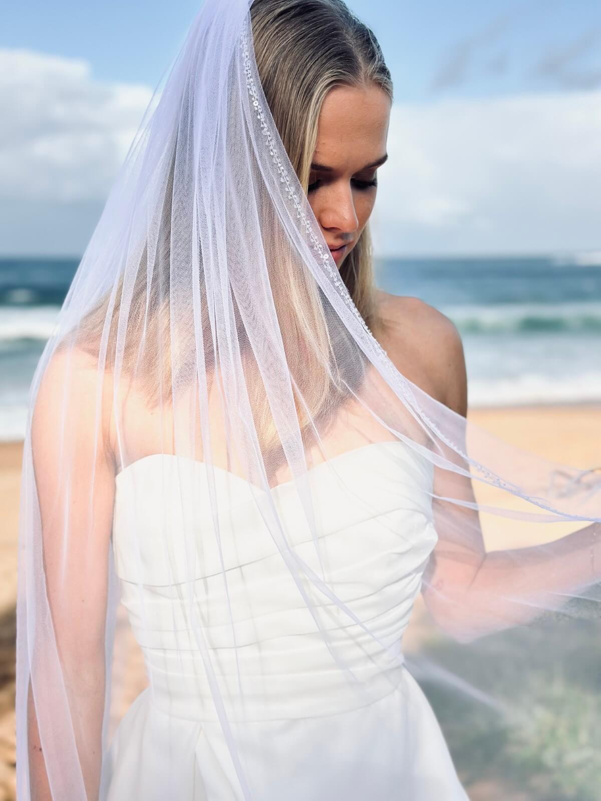 Silvia-English-tulle-veil-with-sequin-and-diamante-beaded-edge-by-Peter-Trends-Bridal-c